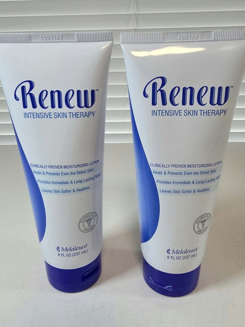 RENEW INTENSIVE SKIN THERAPY LOTION MELALEUCA LOT OF 2 - 8 OZ. EACH NEW